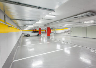 Podzemní parkoviště -2 s parkovacími místy