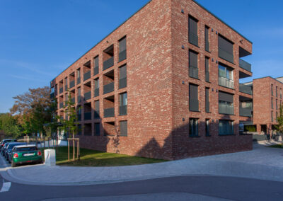 View from corner of Babostreet and Donaulände street