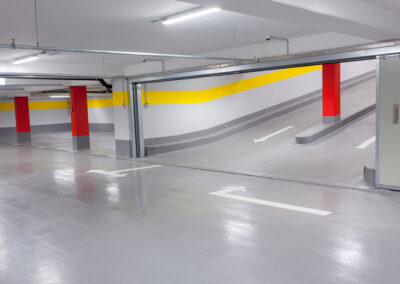 Tiefgarage Auffahrt Ebene -1