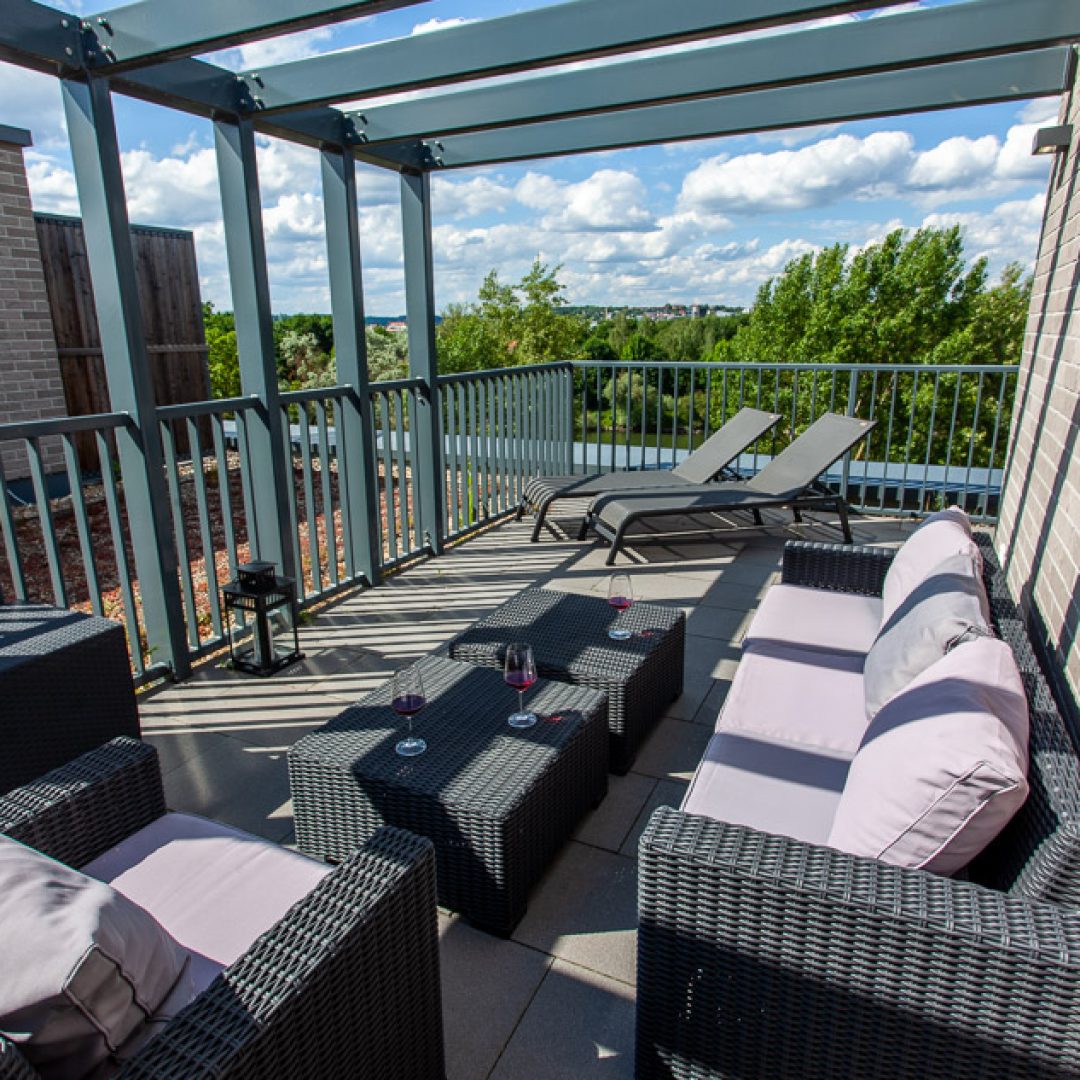 Dachterrasse 2-Zimmer Premium Apartments